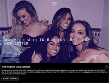 Tablet Screenshot of little-mix.com